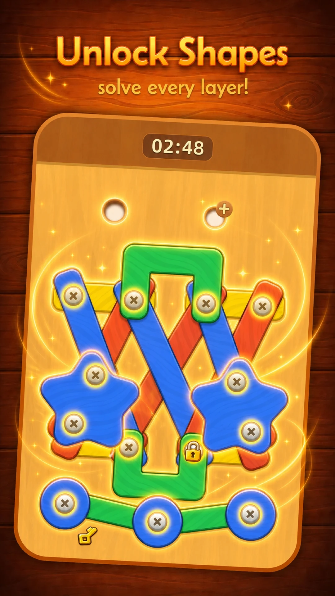 Screw Nuts - Wood Bolts screenshot