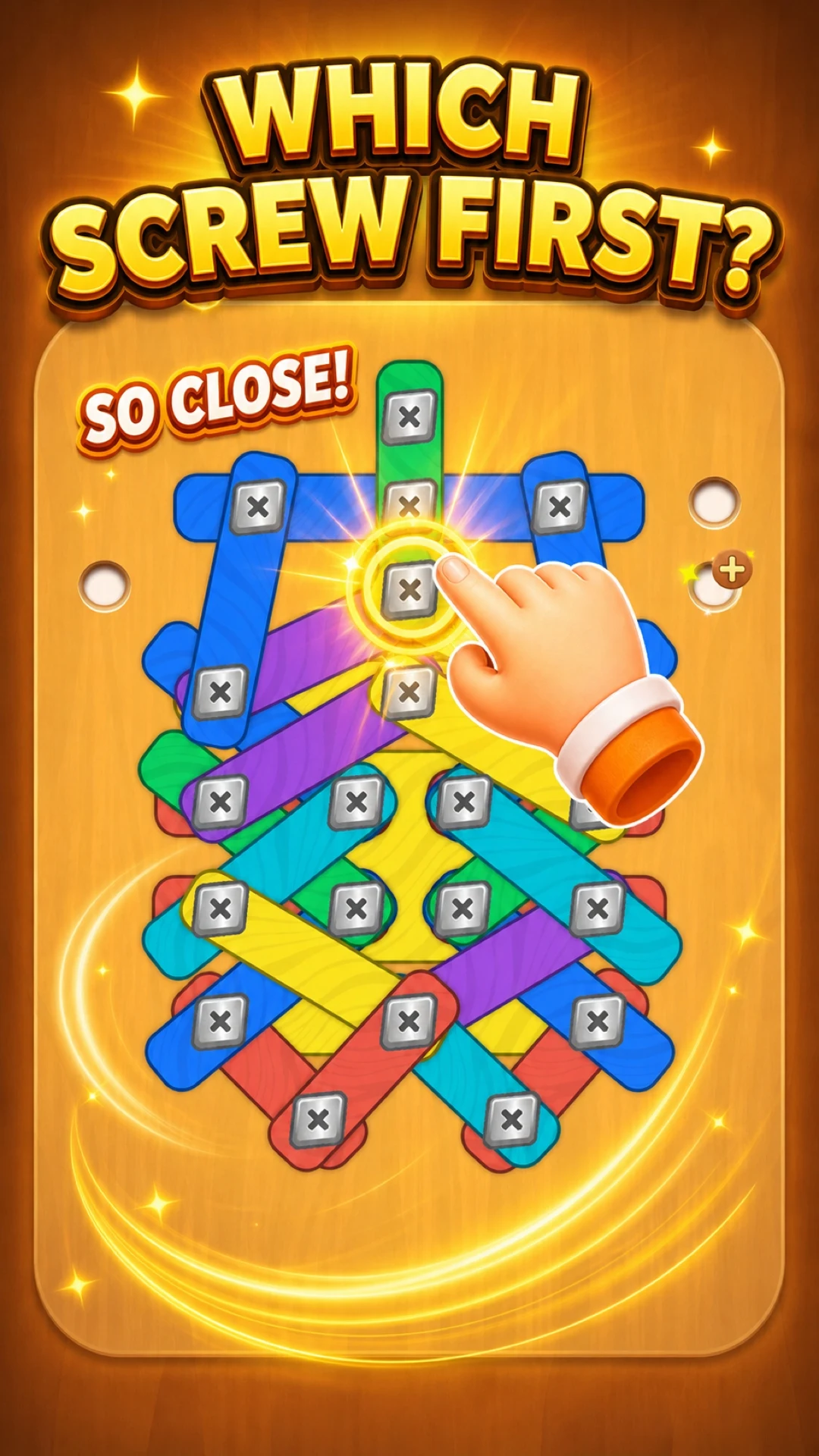 Screw Nuts - Wood Bolts screenshot